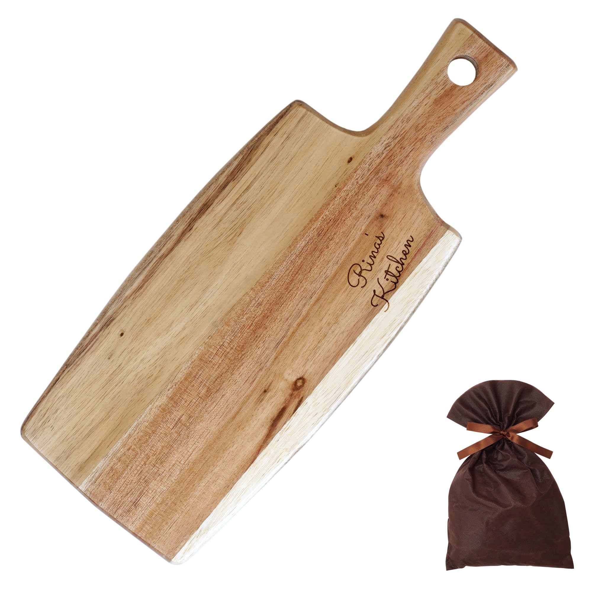 Amazon｜きざむ 名入れ カッティングボード 木製 おしゃれ 無垢 ギフト